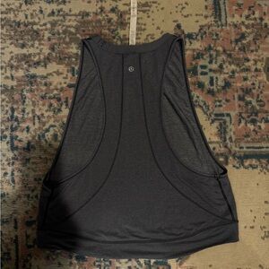 lululemon athletica Black High-Neck Racerback Tank